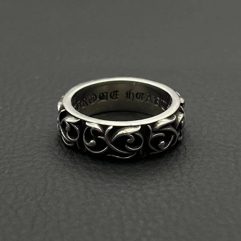 - Kakobuy Chrome HeartsCrucifixion Ring