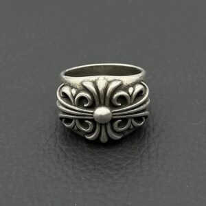 Kakobuy Chrome HeartsCrucifixion Ring