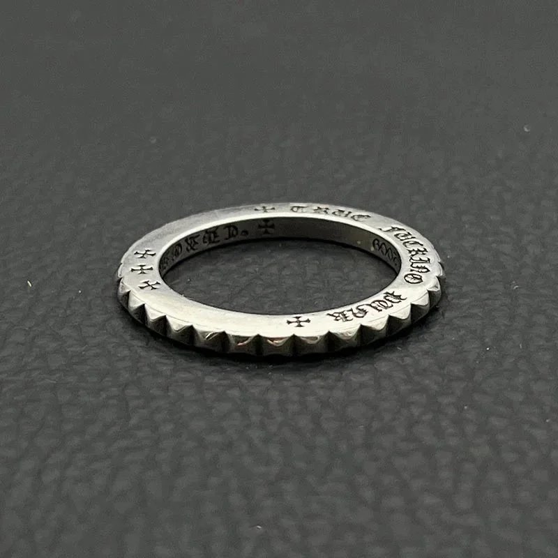 - Kakobuy Chrome HeartsCrucifixion Ring