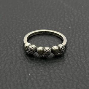 Kakobuy Chrome HeartsCrucifixion Ring