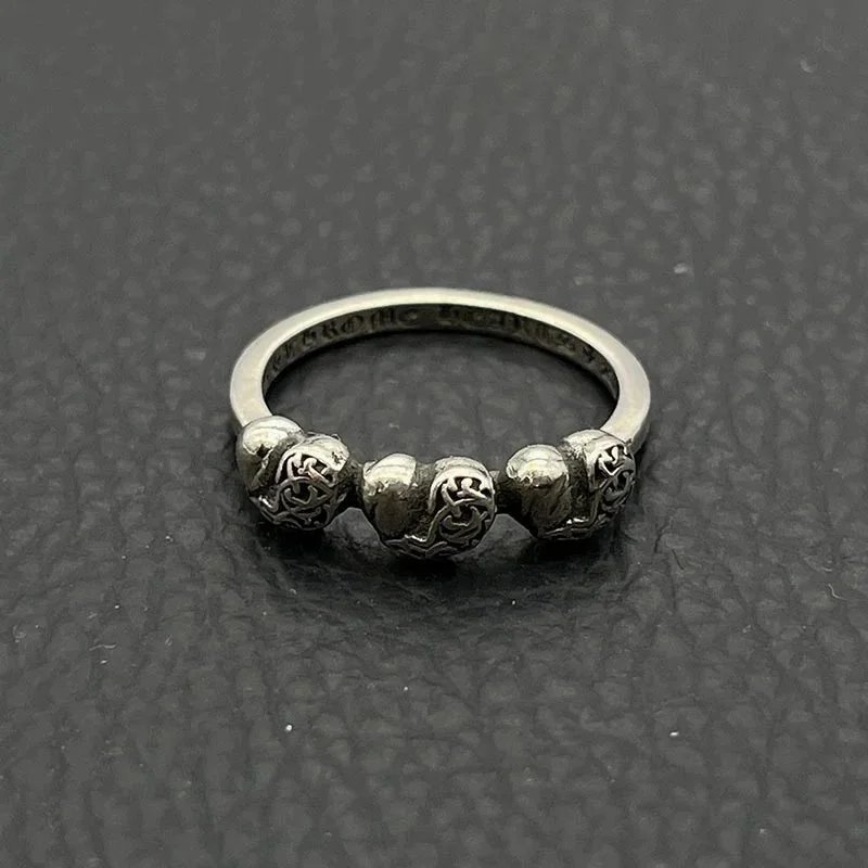 - Kakobuy Chrome HeartsCrucifixion Ring