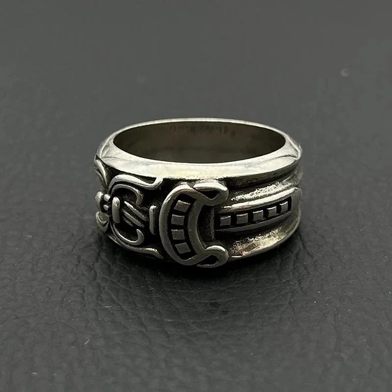 - Kakobuy Chrome HeartsCrucifixion Ring
