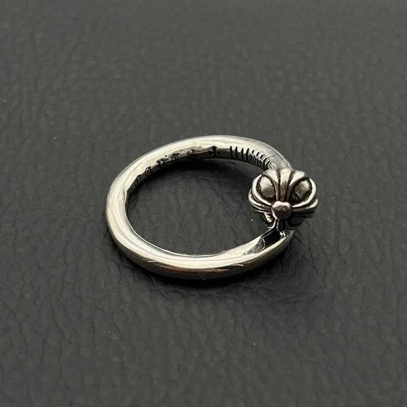 - Kakobuy Chrome HeartsCrucifixion Ring