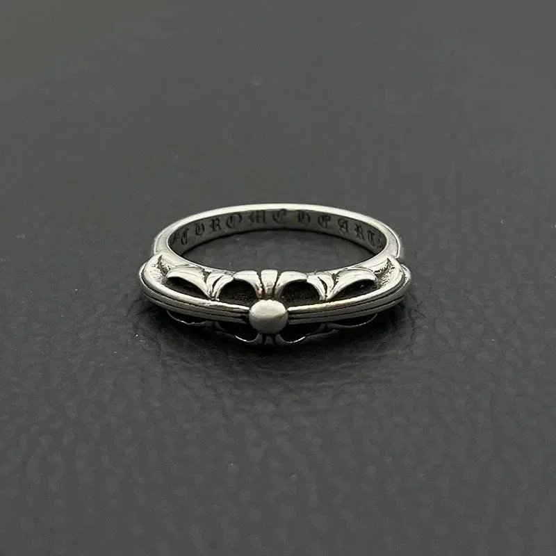 - Kakobuy Chrome HeartsCrucifixion Ring
