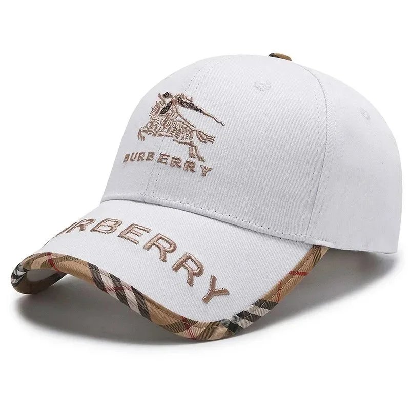 - Kakobuy Burberry War Horse Embroidered Duckback Baseball Cap Collection