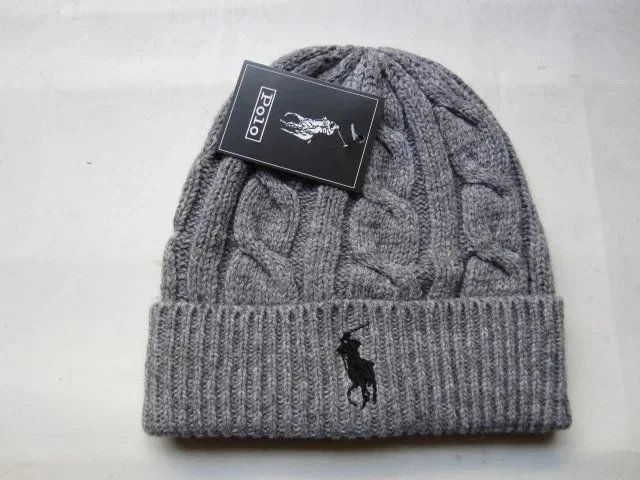 - Kakobuy POLO gray knit cap - Classic polo style warmth.