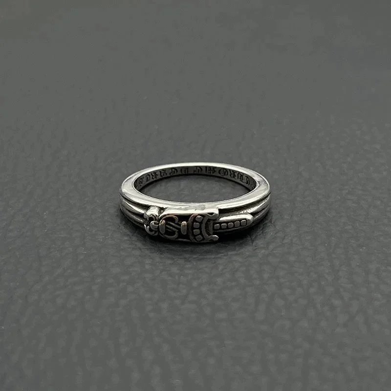 - Kakobuy Chrome HeartsCrucifixion Ring