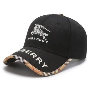 Kakobuy Burberry War Horse Embroidered Duckback Baseball Cap Collection