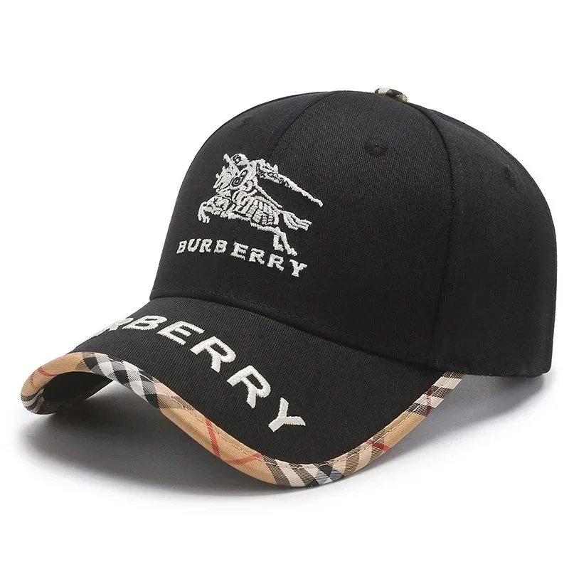 - Kakobuy Burberry War Horse Embroidered Duckback Baseball Cap Collection