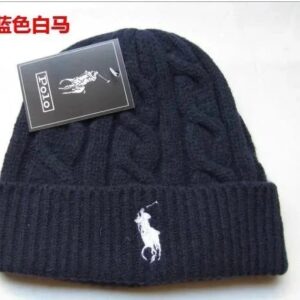 Kakobuy POLO gray knit cap - Classic polo style warmth.
