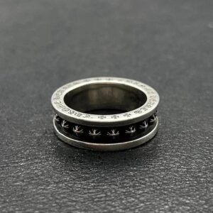 Kakobuy Chrome HeartsCrucifixion Ring