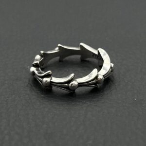 Kakobuy Chrome HeartsCrucifixion Ring