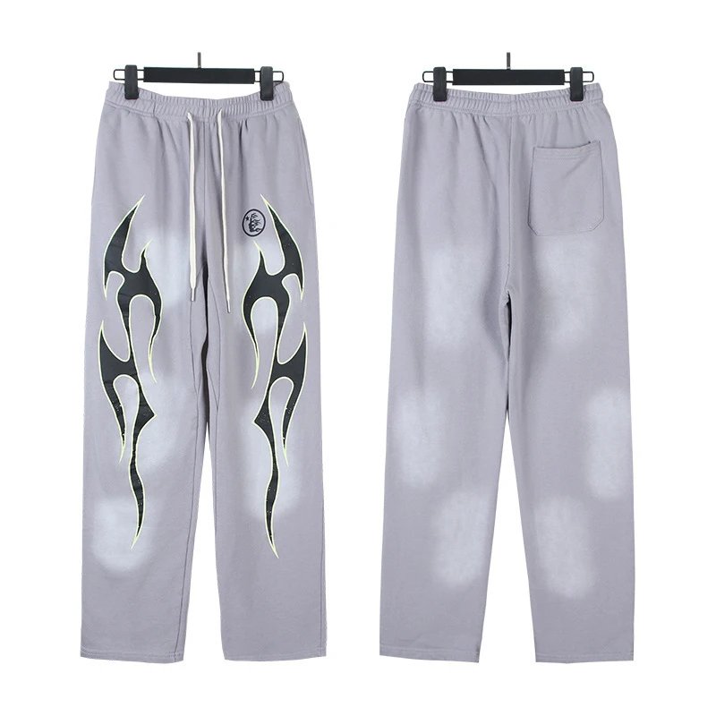 - Kakobuy Hellstar Side Goddess ins High Street Vintage Casual Pants