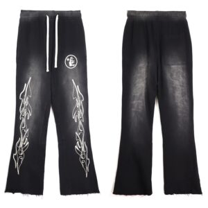 Kakobuy Hellstar Side Goddess ins High Street Vintage Casual Pants