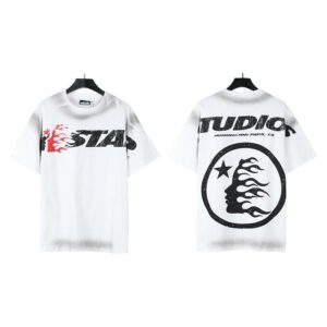 Kakobuy Hellstar American hipster high street washed old vintage print t-shirt