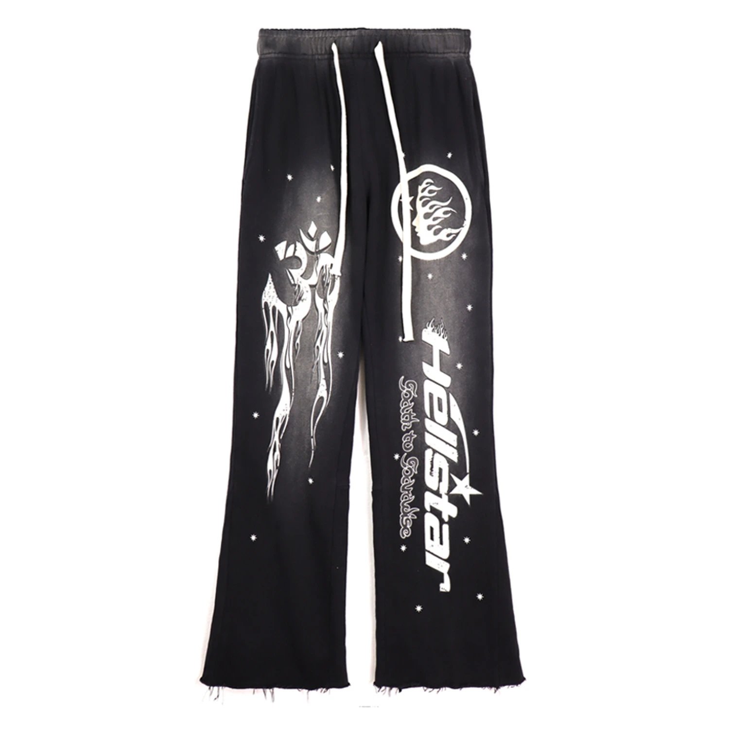 - Kakobuy Hellstar Side Goddess ins High Street Vintage Casual Pants