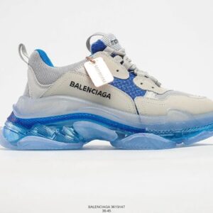 Kakobuy BALENCIAGA 2nd generation ins height increasing daddy shoes New White Blue