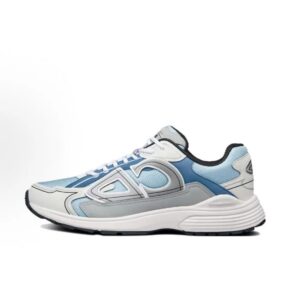 Kakobuy Dior new matching monogrammed dad shoes B30Light blue gray