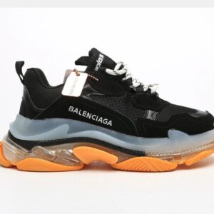 Kakobuy BALENCIAGA second generation ins heightened daddy shoes Black and Yellow