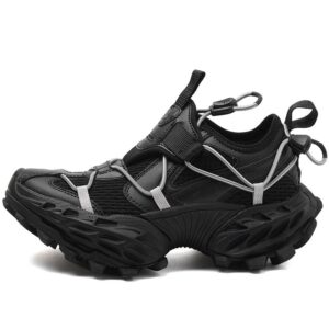 Kakobuy Balenciaga18XL hiking shoes 2025 runway lightweight old thick-soled daddy shoes black