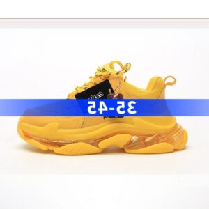Kakobuy BALENCIAGA 2nd generation ins heightened daddy shoes Yellow