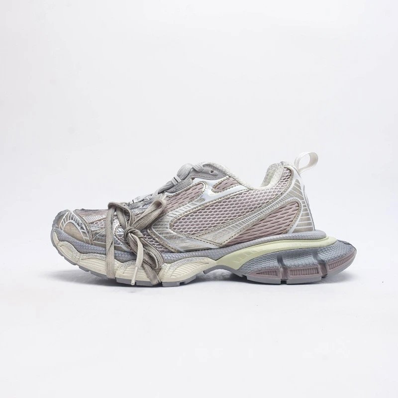 - Kakobuy Balenciaga pops shoes 3XL heightened ten generations retro do old sneakers Champagne