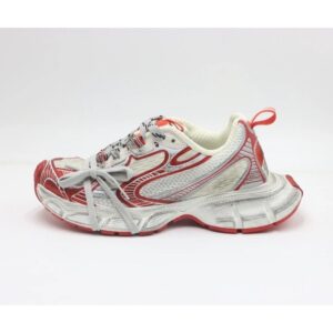 Kakobuy Balenciaga dad shoes 3XL height increase ten generation retro old sneakers White red