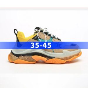 Kakobuy BALENCIAGA 2nd generation ins heightened daddy shoes Yellow Green