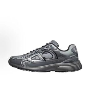 Kakobuy Dior new matching monogrammed dad shoes B30Bright gray