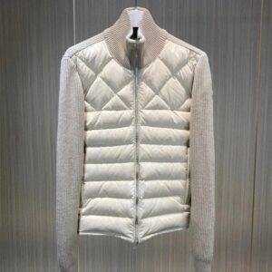 Kakobuy Moncler down-filled garment Wool Sleeve Glossy