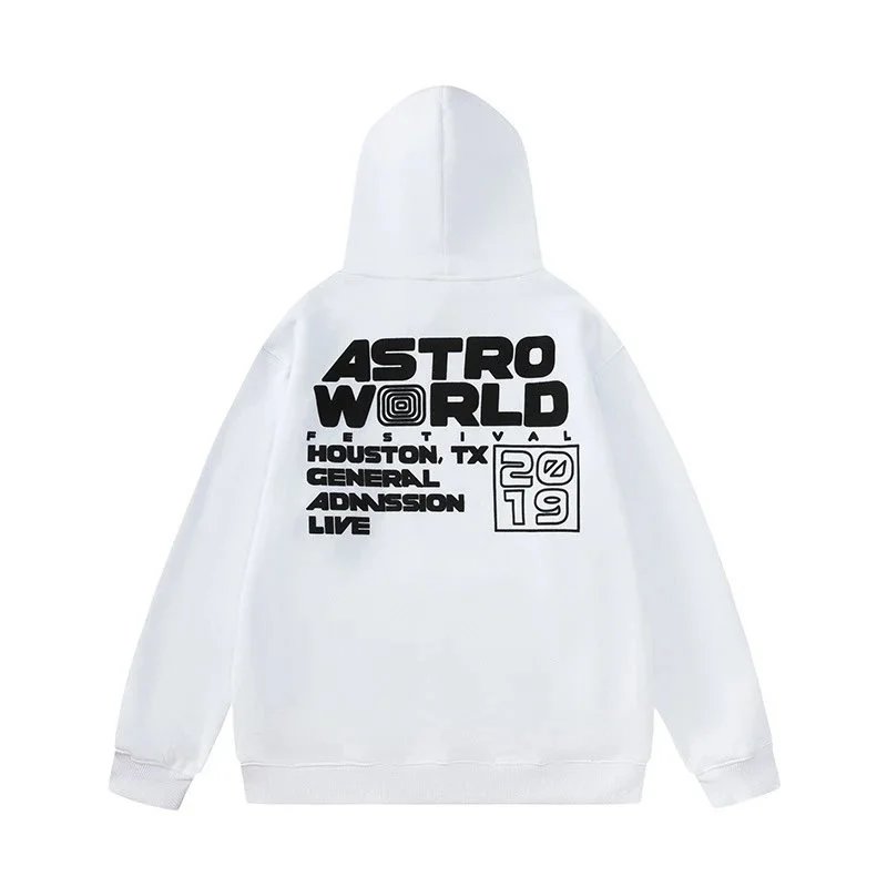 - Kakobuy travisscott printed casual hoodie