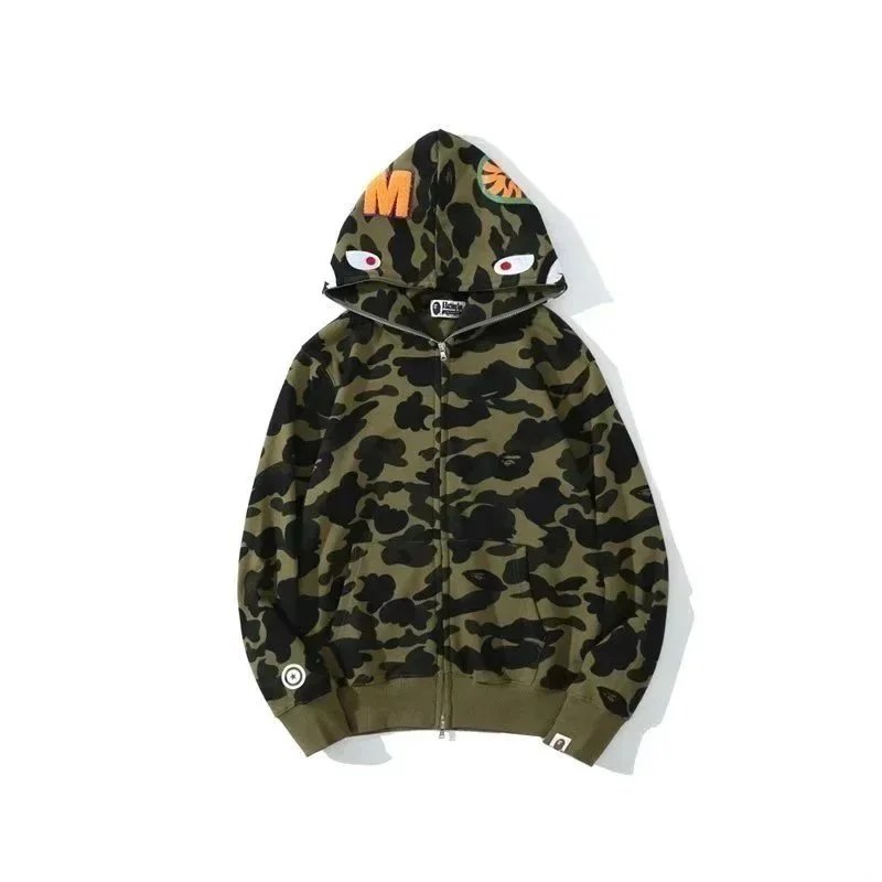 - Kakobuy Bape Shark Head Multicolor Hoodie