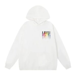 Kakobuy Amiri Logo Print Ink Splash Hoodie Multicolor Collection