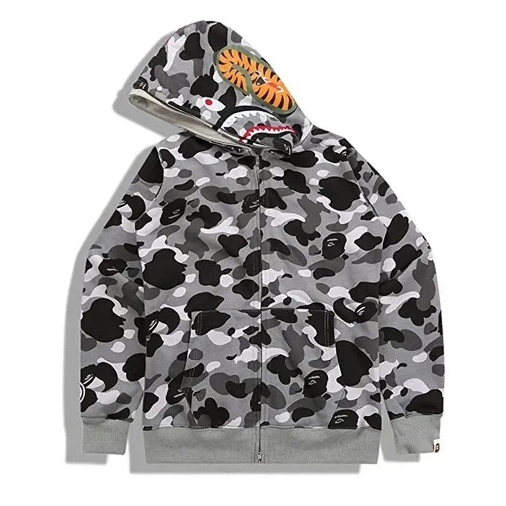 - Kakobuy Bape Shark Head Multicolor Hoodie