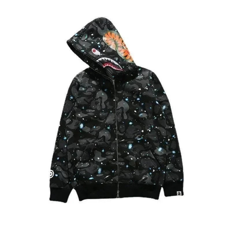 - Kakobuy Bape Shark Head Multicolor Hoodie