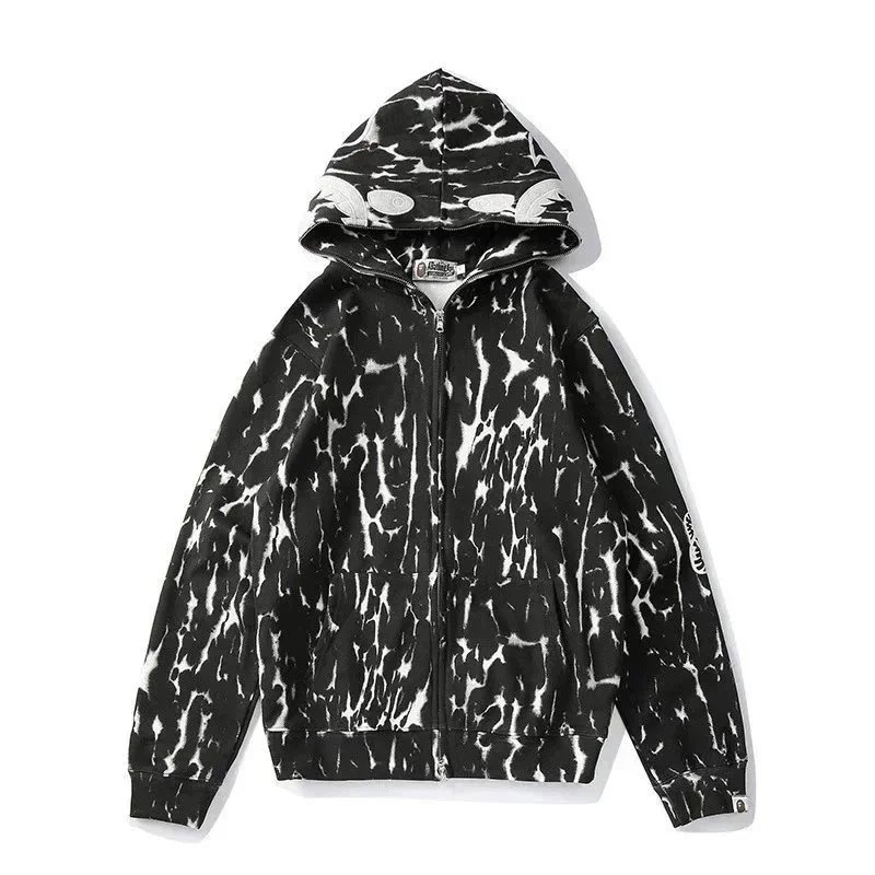 - Kakobuy Bape Shark Head Multicolor Hoodie