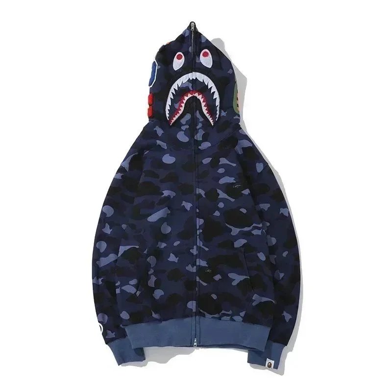 - Kakobuy Bape Shark Head Multicolor Hoodie