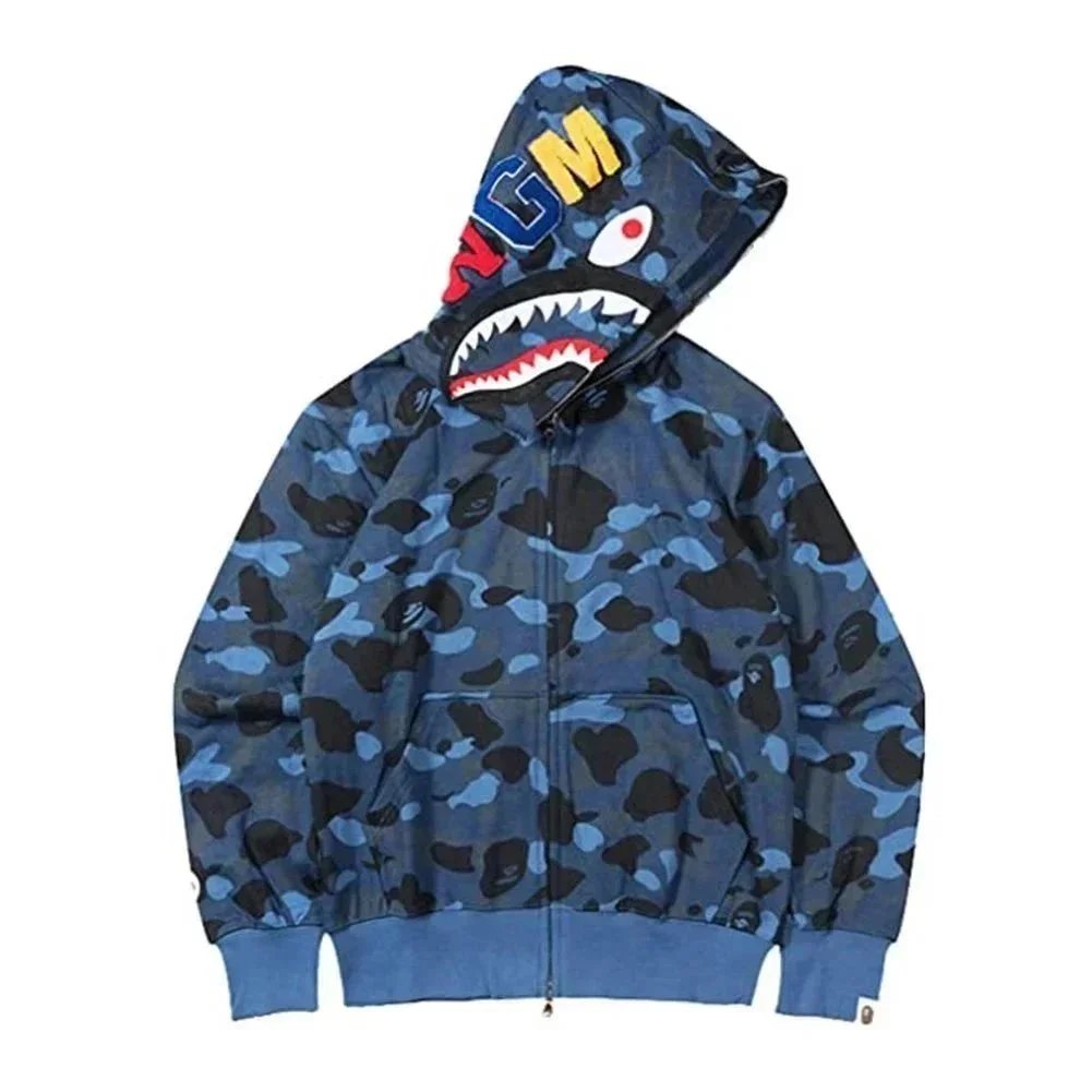 - Kakobuy Bape Shark Head Multicolor Hoodie