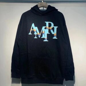 Kakobuy Amiri Logo Print Ink Splash Hoodie Multicolor Collection