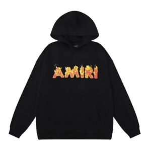 Kakobuy Amiri Logo Print Ink Splash Hoodie Multicolor Collection
