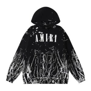 Kakobuy Amiri Logo Print Ink Splash Hoodie Multicolor Collection
