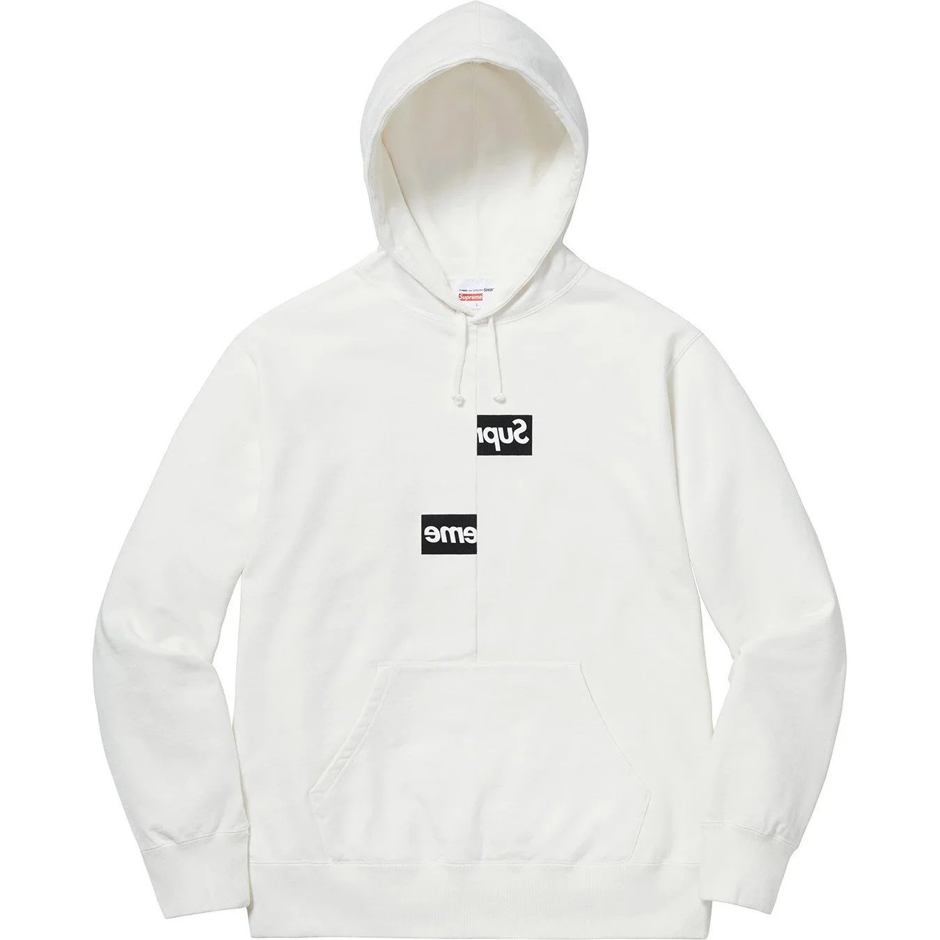 - Kakobuy Supreme Classic Logo Hoodie in a variety of colors.