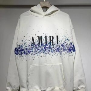 Kakobuy Amiri Logo Print Ink Splash Hoodie Multicolor Collection