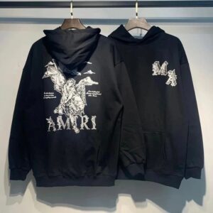 Kakobuy Amiri Logo Print Ink Splash Hoodie Multicolor Collection