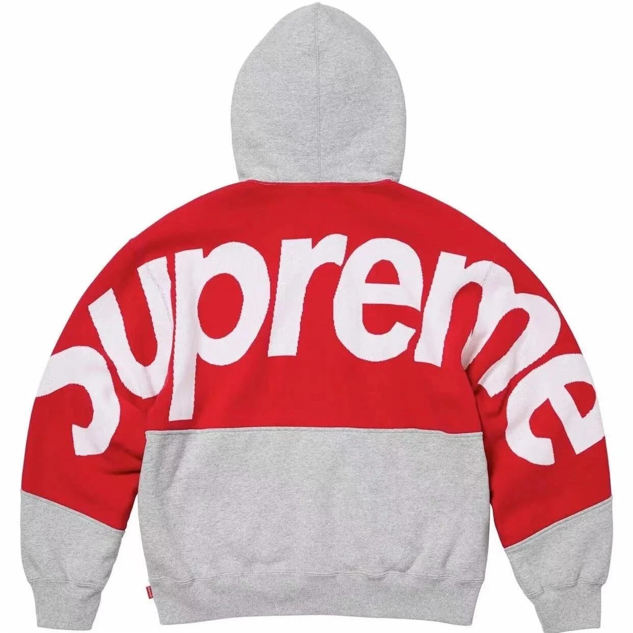 - Kakobuy Supreme Classic Logo Hoodie in a variety of colors.