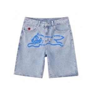 Kakobuy Billionaire Boys Club Printed Logo Denim Shorts Collection