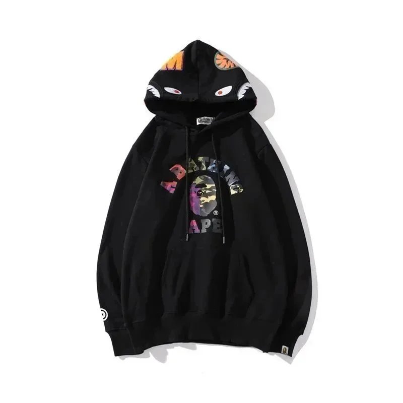 - Kakobuy Bape Shark Head Multicolor Hoodie