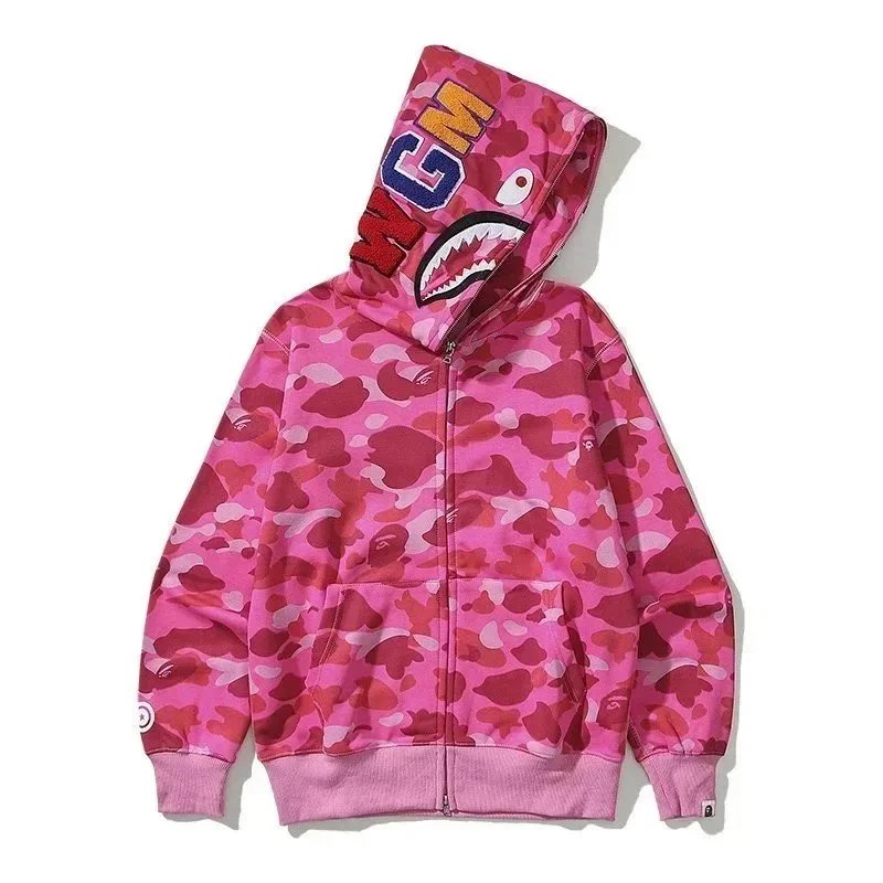 - Kakobuy Bape Shark Head Multicolor Hoodie