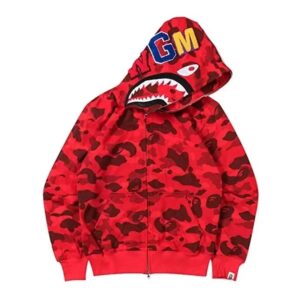 Kakobuy Bape Shark Head Multicolor Hoodie