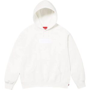 Kakobuy Supreme Classic Logo Hoodie in a variety of colors.